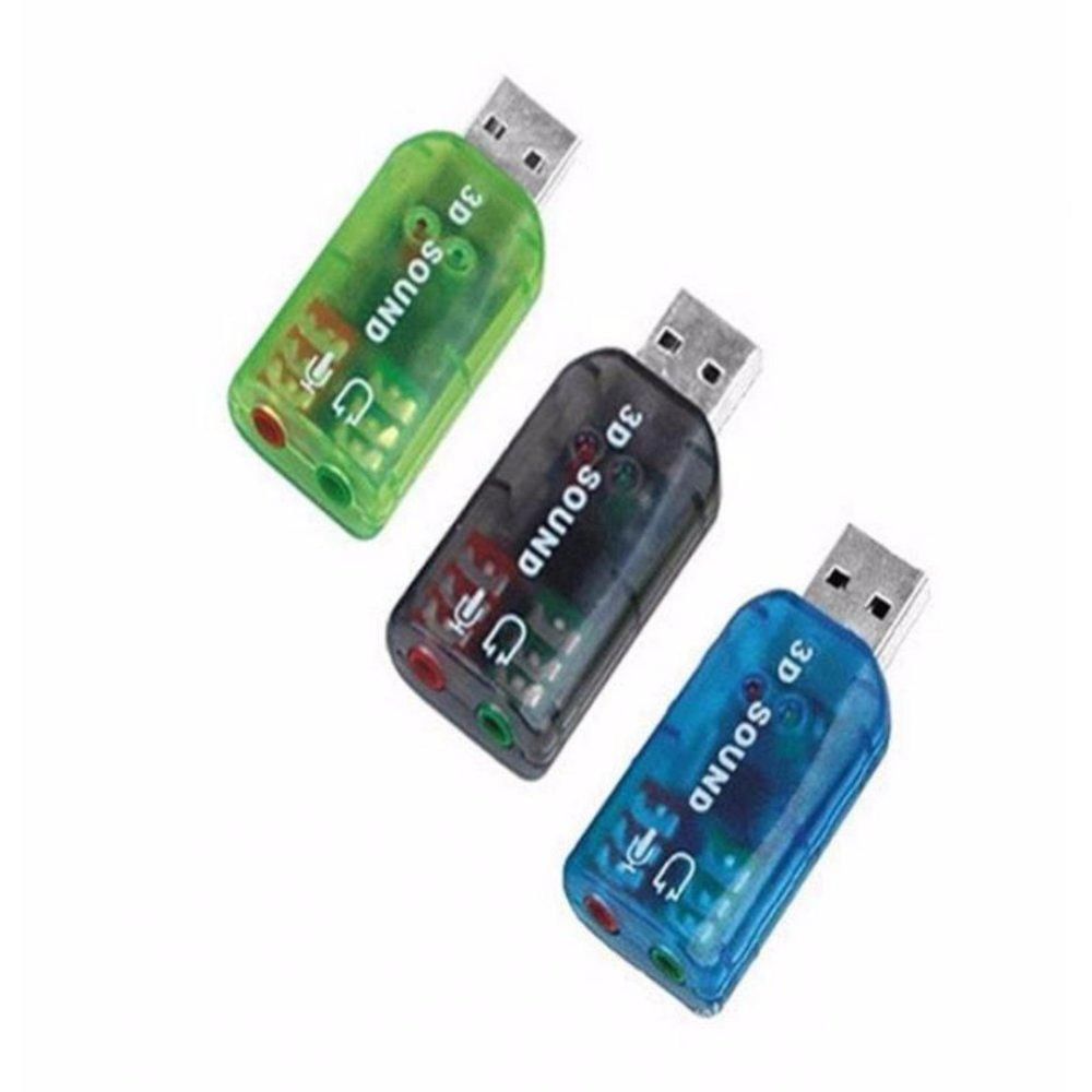 Adaptador de Som Usb Canal Virtual 5.1 Xtrad Xt-2026