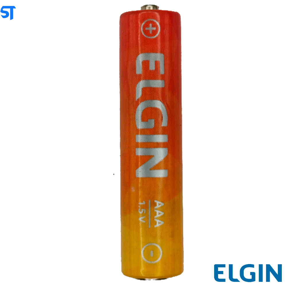 Pilhas Palito AAA 1,5V Elgin Com 2 Unidades