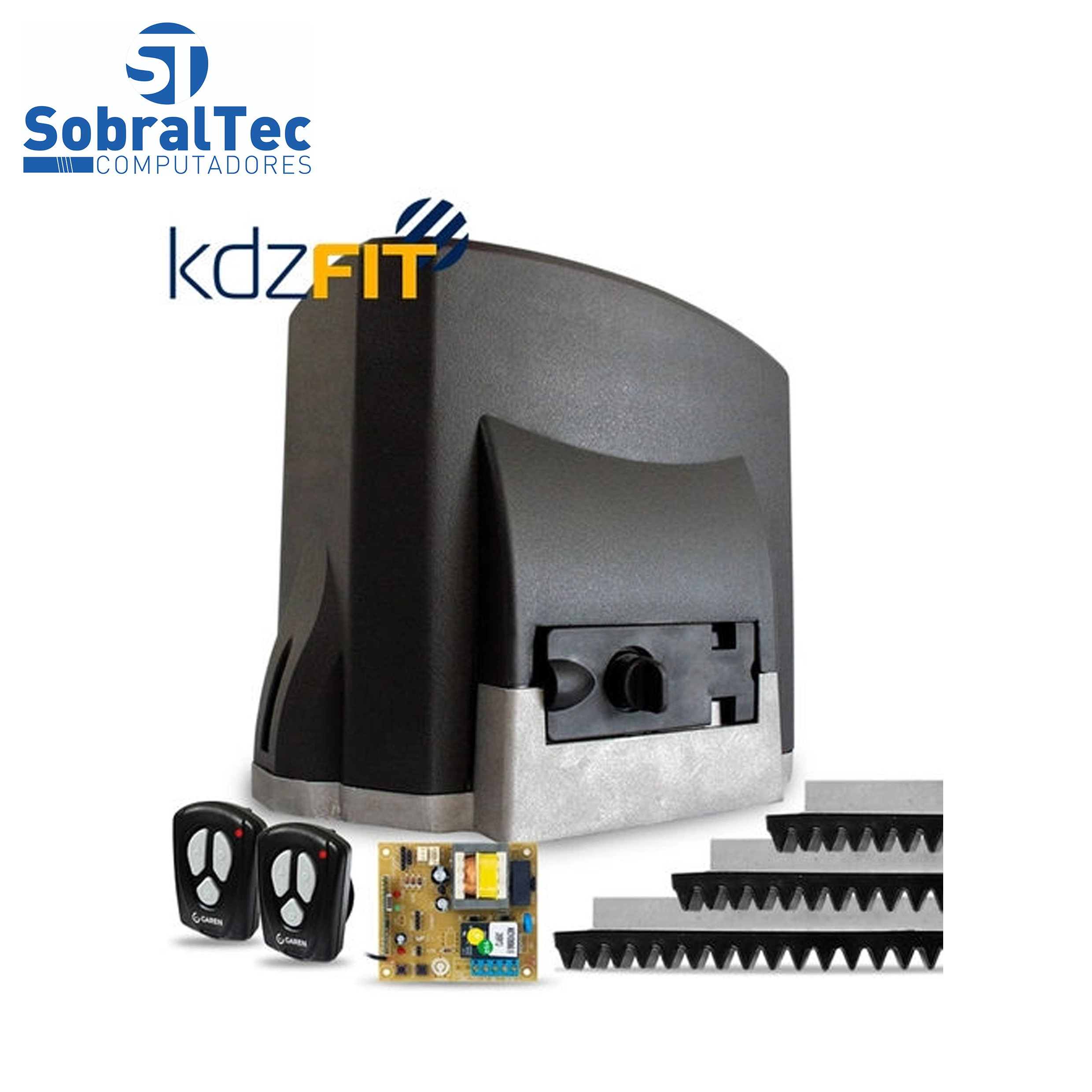 Conjunto Motor de Portão Garen KDZ 1/4 FIT 220V 60 2TX