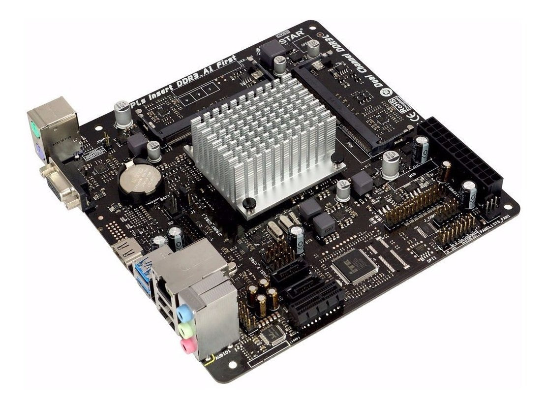 Placa Mãe Mini iTX Biostar J3060NH+ Processador Dual Core Ddr3L