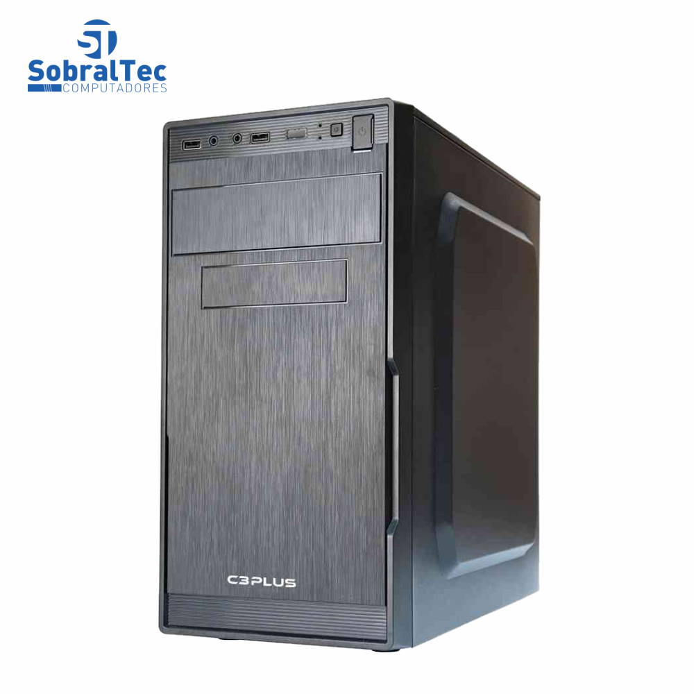 Computador Core i3 - Memória  4GB - HD SSD 128GB - Gabinete  MICRO-ATX MT-23V2BK Com Fonte 200W C3P