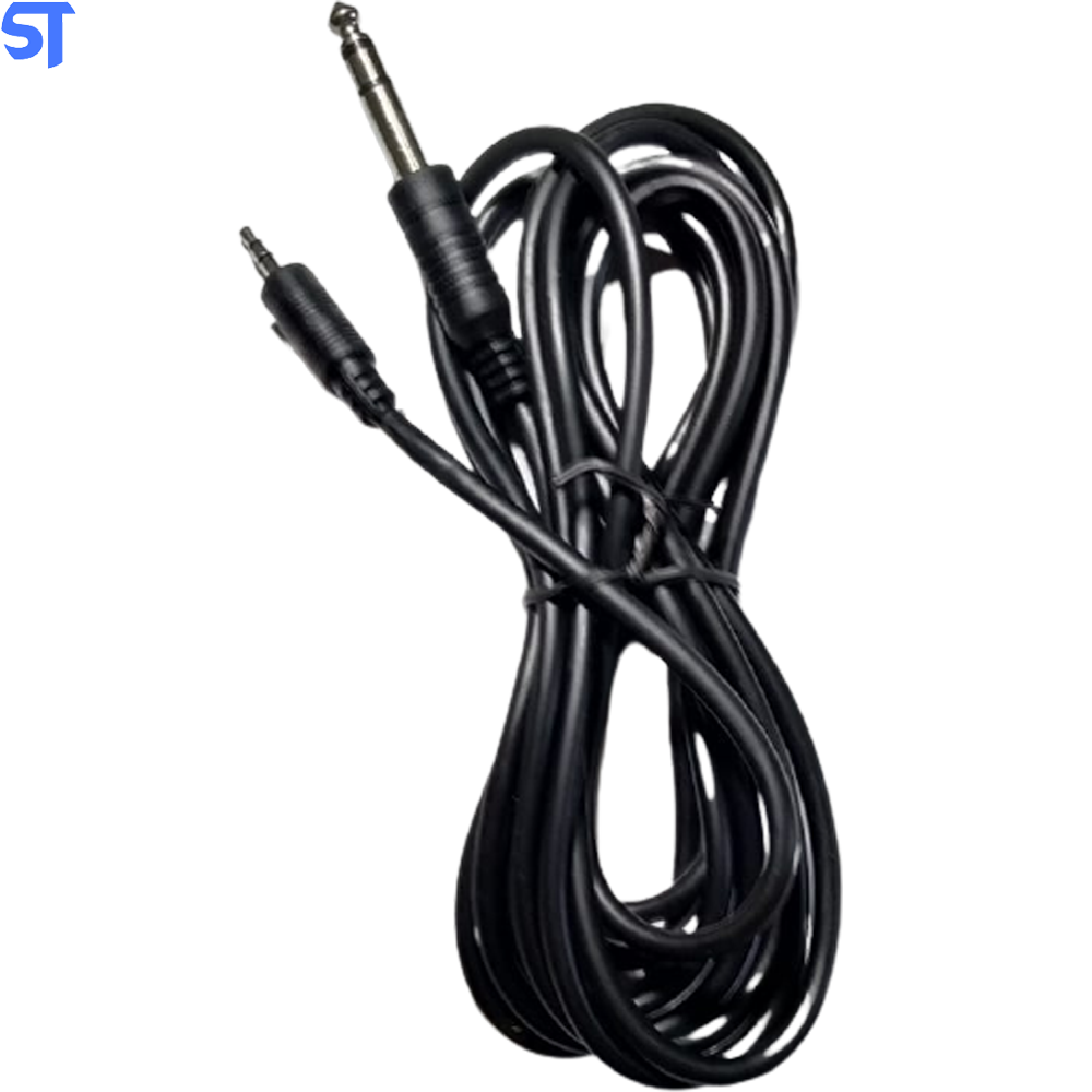 Cabo de Áudio P2 x P10  1.5m IT-Blue