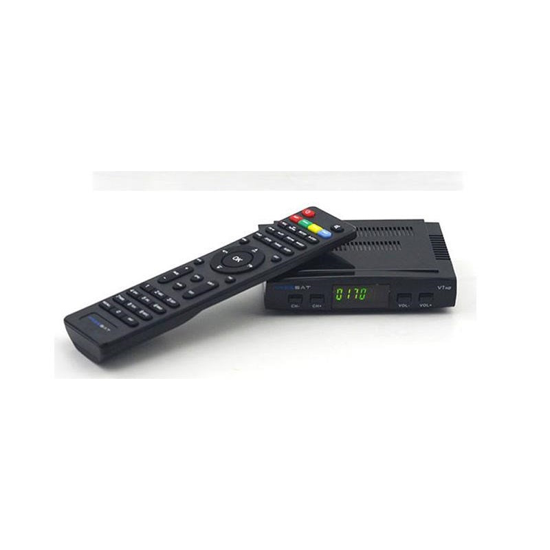 Receptor Digital Freesat V7 Hd Cs Com Antena Wi-fi Entrada Vhf - Uhf