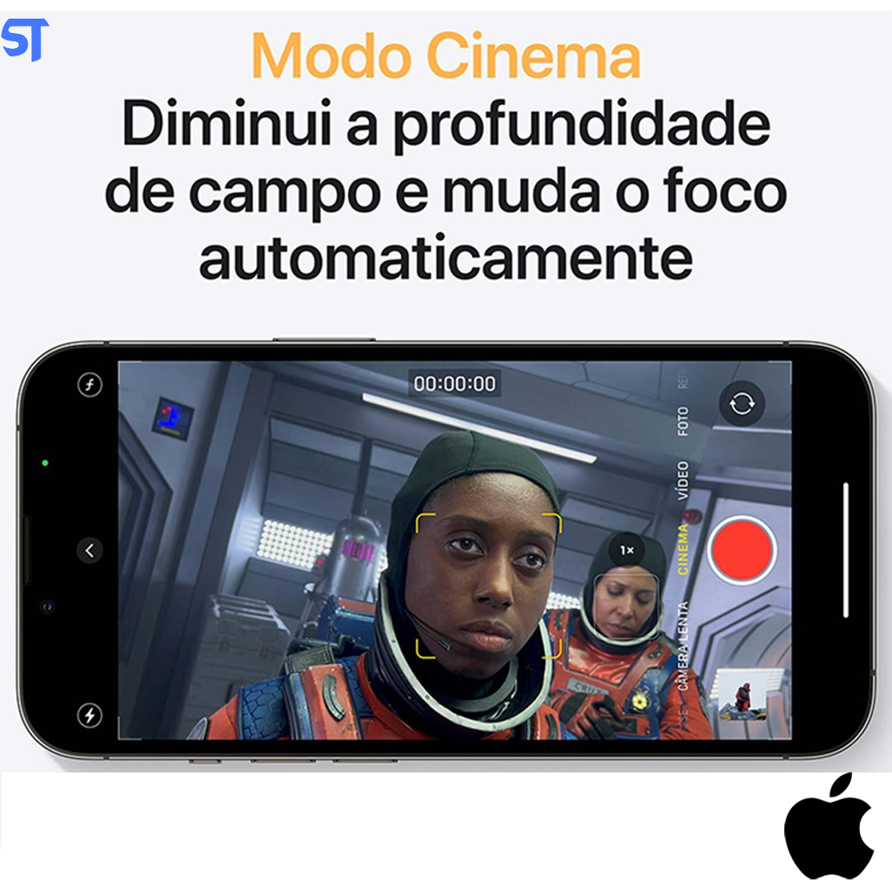 iPhone 13 Pro Max Apple 256GB Grafite, Tela de 6,7'', 5G e Câmera Pro de 12 MP