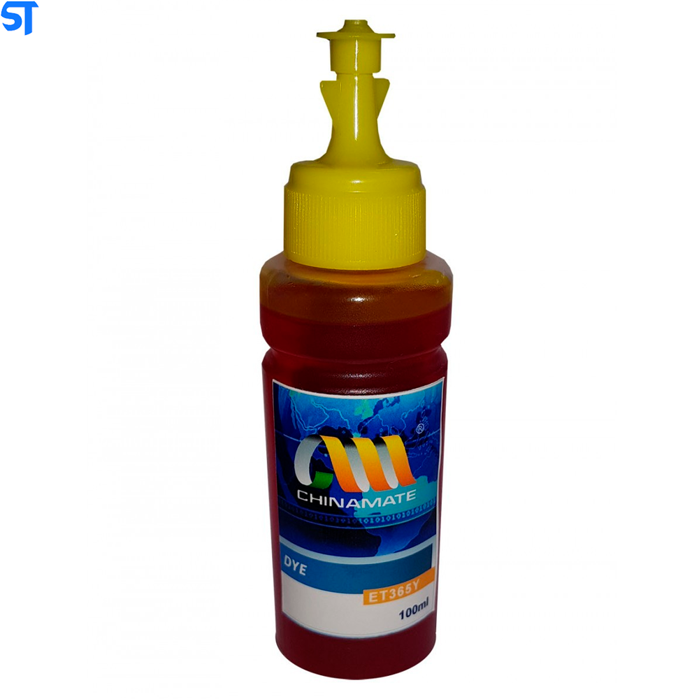 Refil Tinta Corante Epson-Hp Et 365-664 Chinamate Amarelo 100ml
