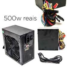 Fonte de Alimentação Atx Goldentec 500w Real Atx Oem