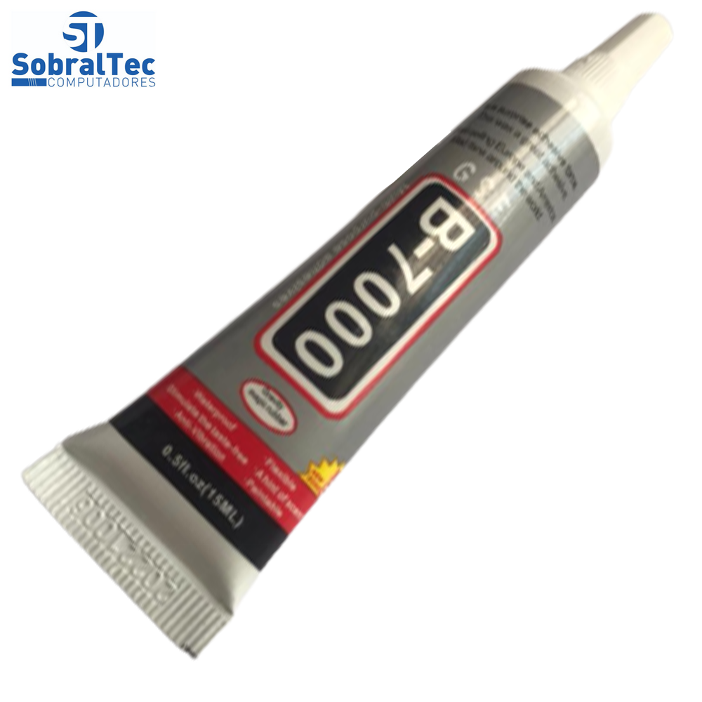 Cola Adesiva Multiuso Profissional B7000 Transparente 15ml