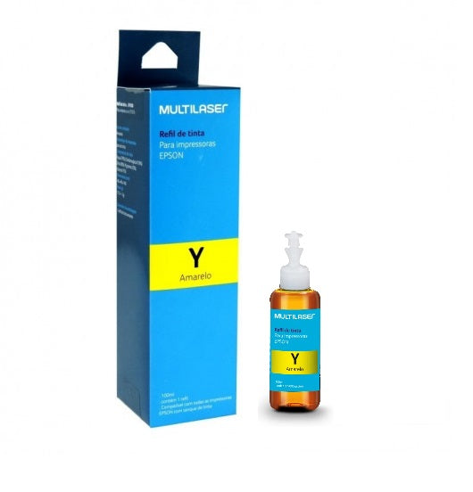 Refil de Tinta Epson RF008 Multilaser Amarelo