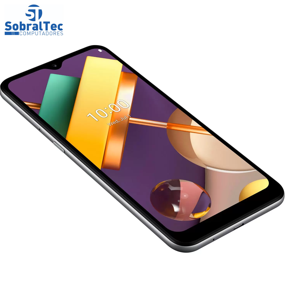 Celular LG K22 Plus 64GB 3GB RAM Dual SIM  4G LTE  Tela 6.2" Câmeras 12MP + 2MP e 5MP - Azul (LMK200HAW)
