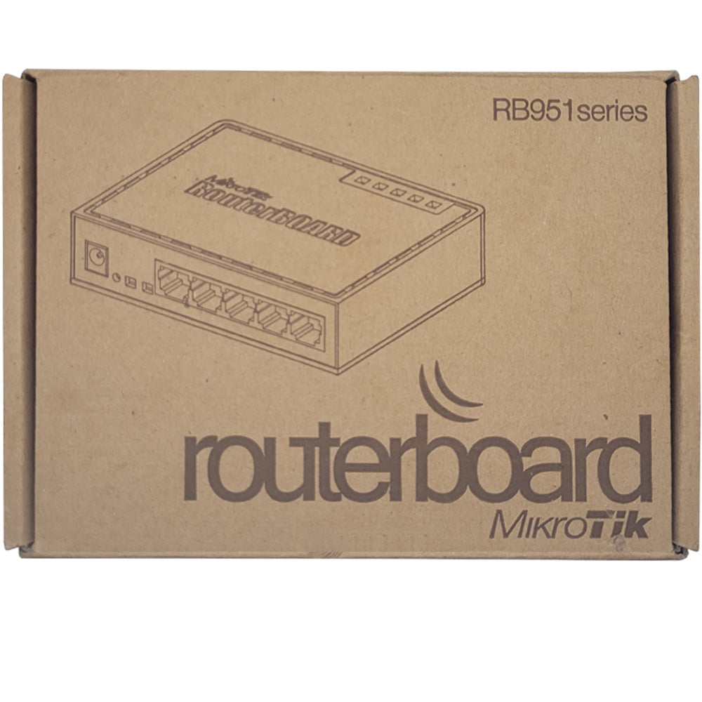 Roteador Mikrotik Routerboard Rb951-2 (Semi Nova)