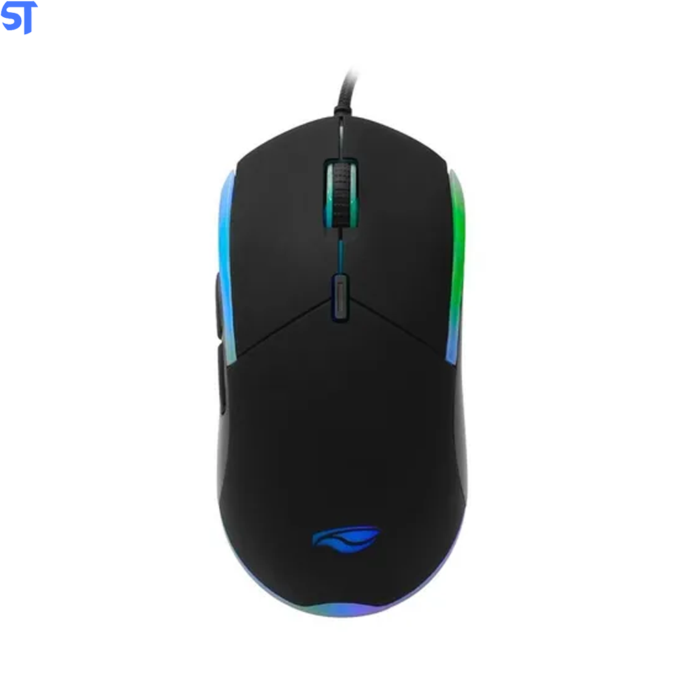 Mouse Gamer Usb RGB 3200dpi, Preto Mg-80bk C3Tech
