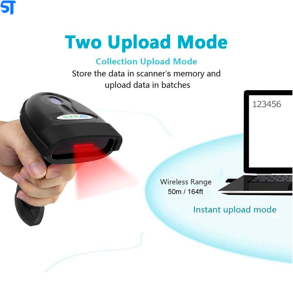 Leitor De Código De Barras Sem Fio Portátil Netum NT-1698W
