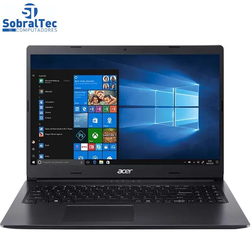 Notebook Acer Aspire 3 A315-23G-R24V AMD Ryzen 5 - 8GB 1TB 15,6” LED Placa de Vídeo 2GB Windows 10