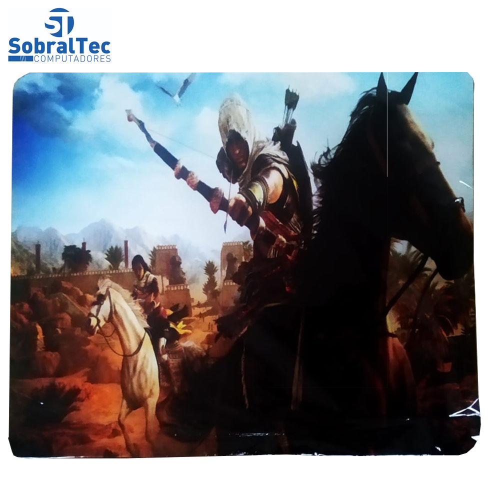 Mouse Pad Tamanho G Com Varias Estampas Filmes e Jogos