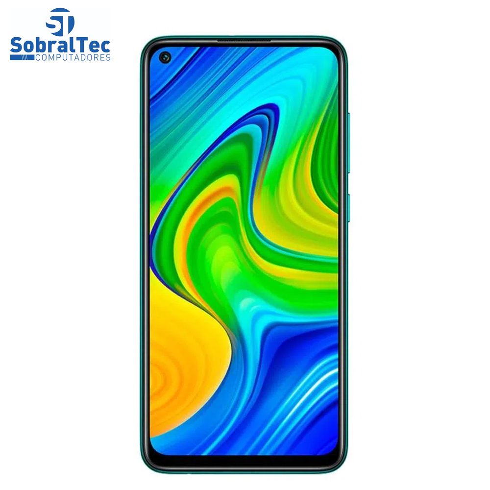 Smartphone Xiaomi Redmi Note 9 Versão Global 128Gb 4Gb Ram  Verde FLoresta Quad Camera Traseira 45Mpx