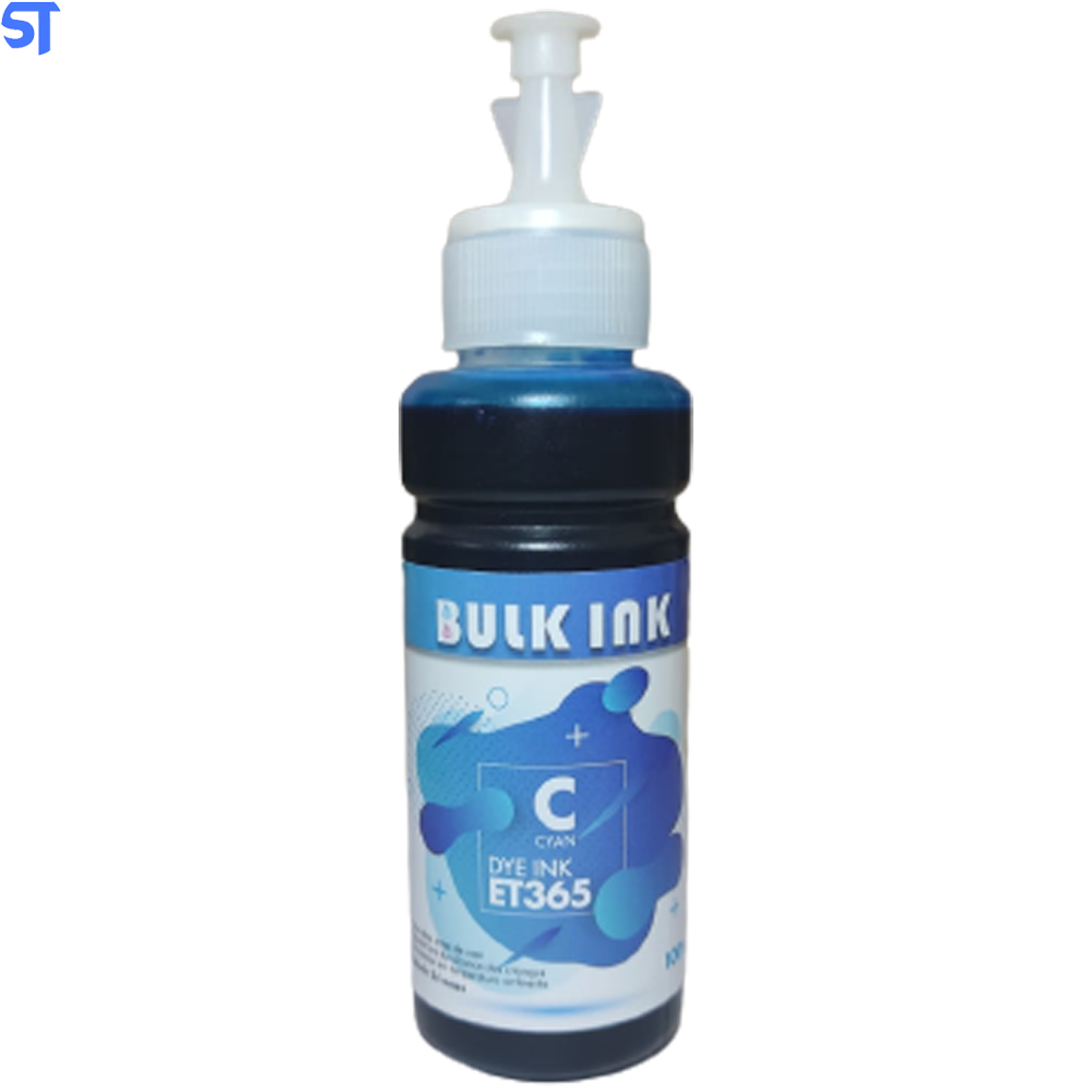 Refil Tinta Corante Epson-Hp Et 365-664 Bulk Ink Cyano 100ml