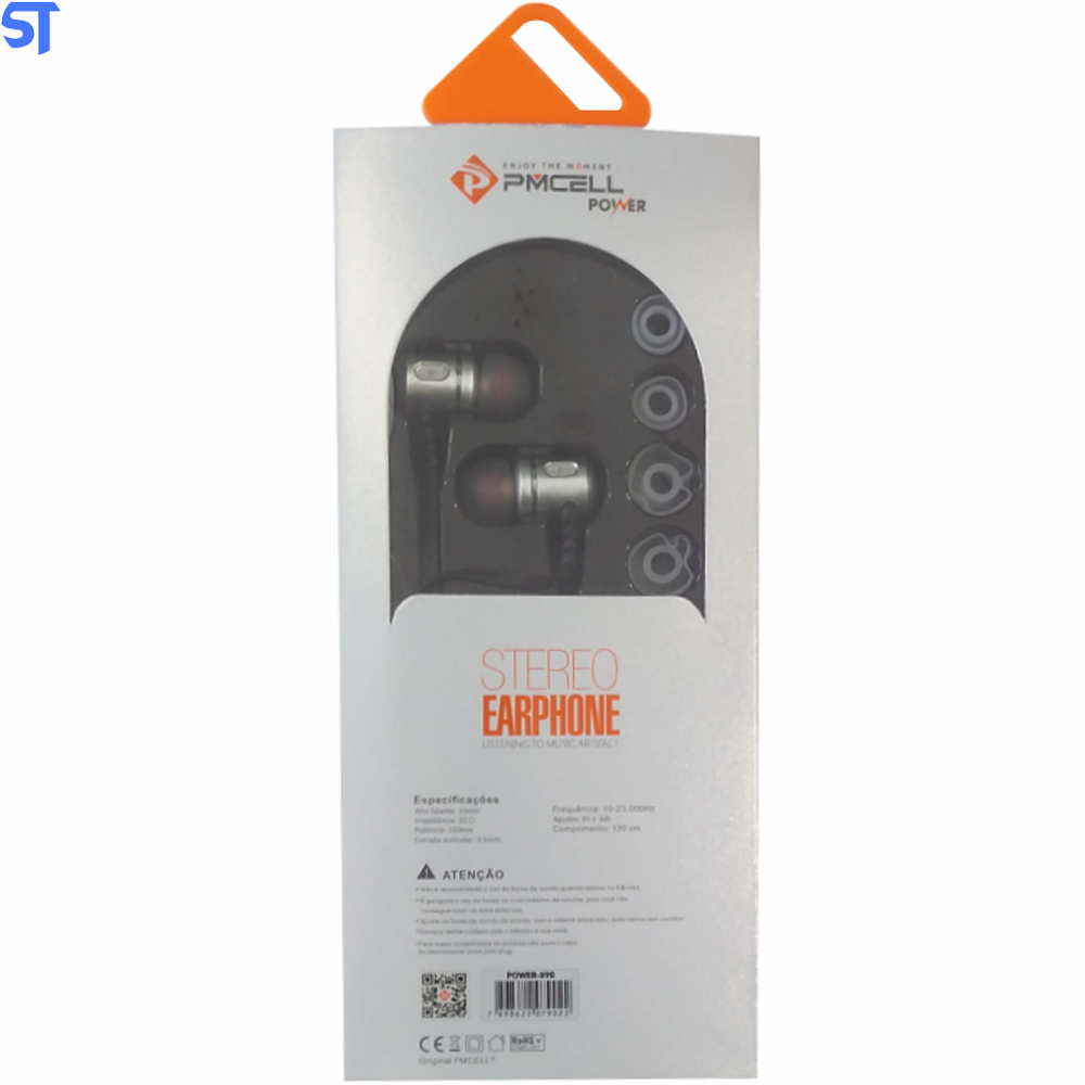 Fone De Ouvido Pmcell Cores Power-898