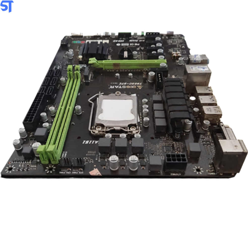 Placa Mãe 1151 B250 BIOSTAR TB250 BTC+ 2XDDR4 2400  Perfeita Para Mineração OEM , Sem Espelho