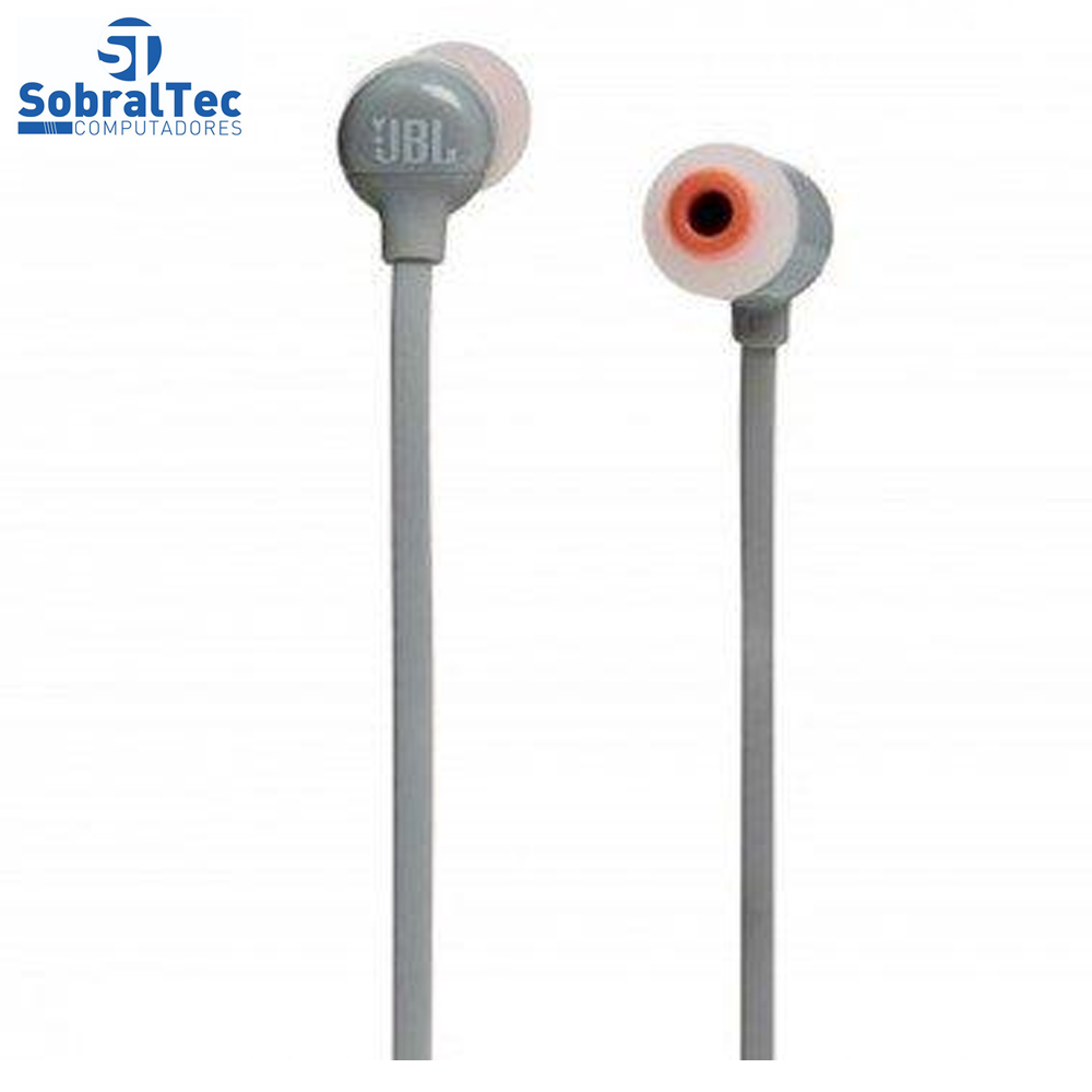Fone de Ouvido Bluetooth JBL T110 BT Cinza