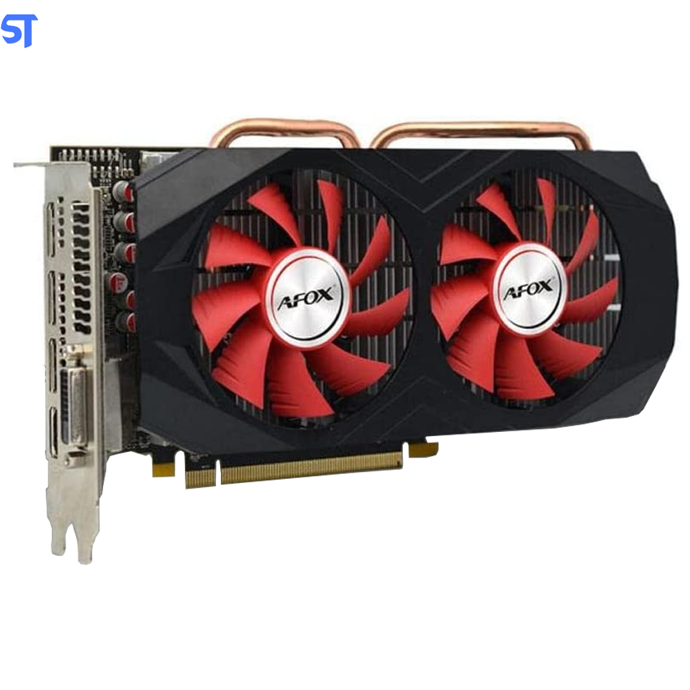Placa de vídeo AMD Afox Radeon 8GB RX 500 Series RX 580 AFRX580-8192D5H2-V2 8GB