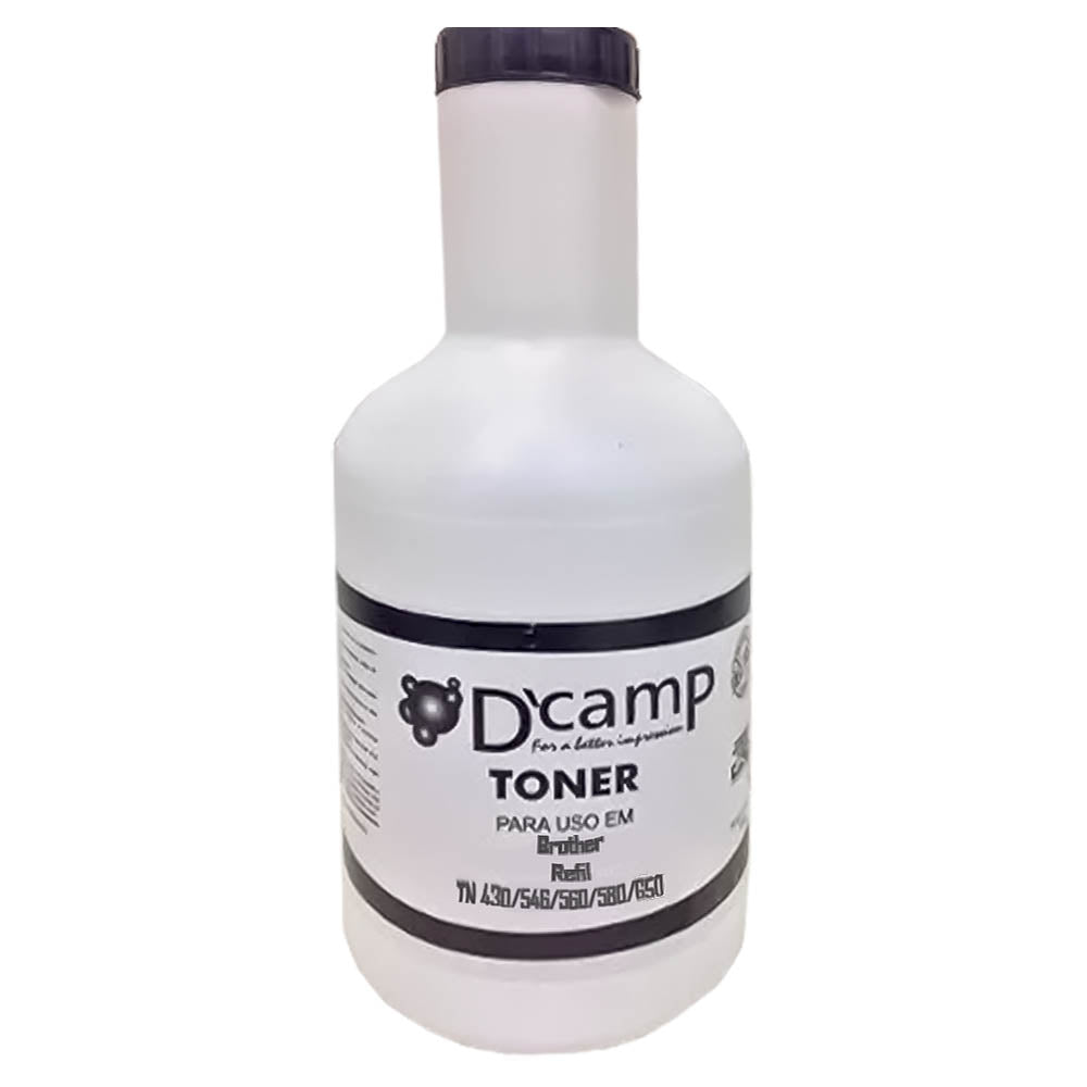 Refil Toner D Camp Para Brother TN 430/546/560/580/650- 200 Gramas