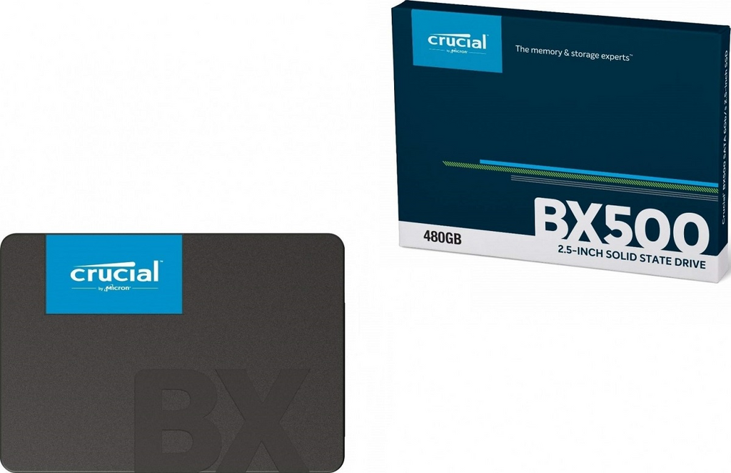 Hd Ssd 960Gb Crucial Bx500 3d Nand Sata3 -2,5 7mm