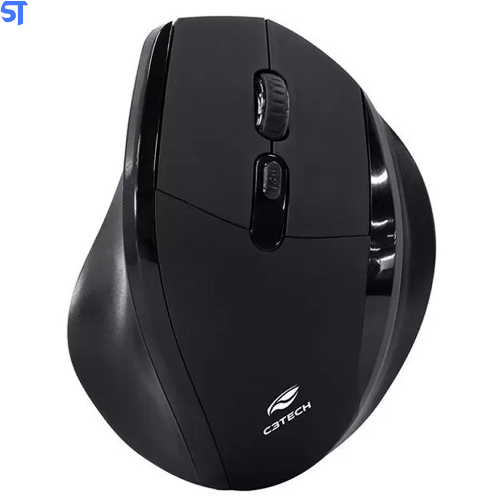 Mouse Sem Fio RC/Nano Ergo M-W120BK C3Tech