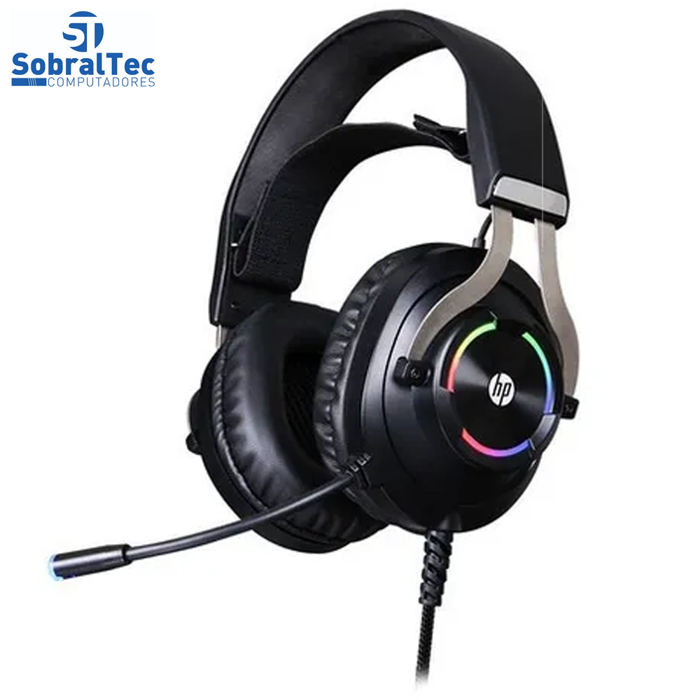 Fone Headset Gamer P2, Stereo e USB, H360, Preto com RGB