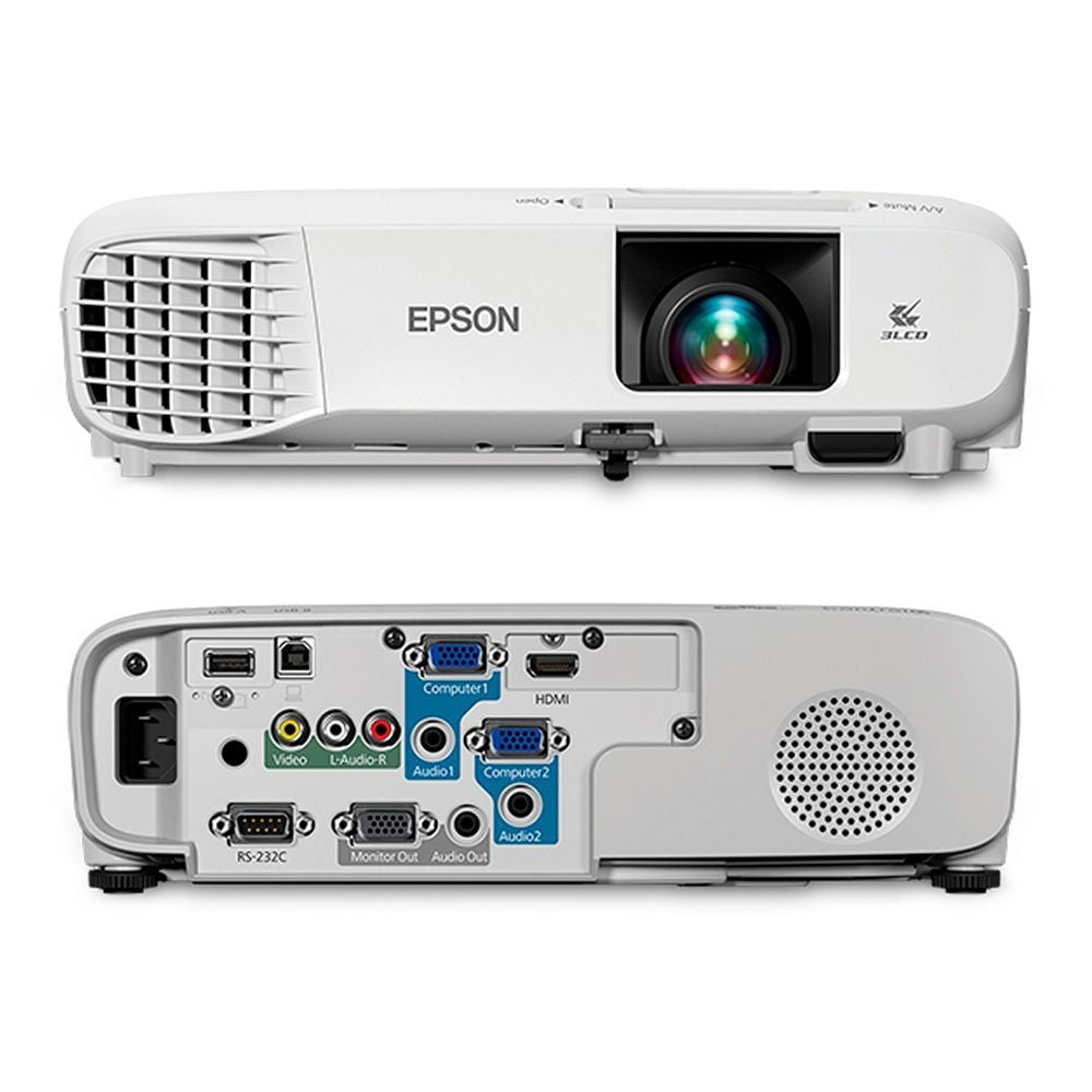 Projetor Epson PowerLite S39 3LCD 3000 Lumens HDMI-VGA