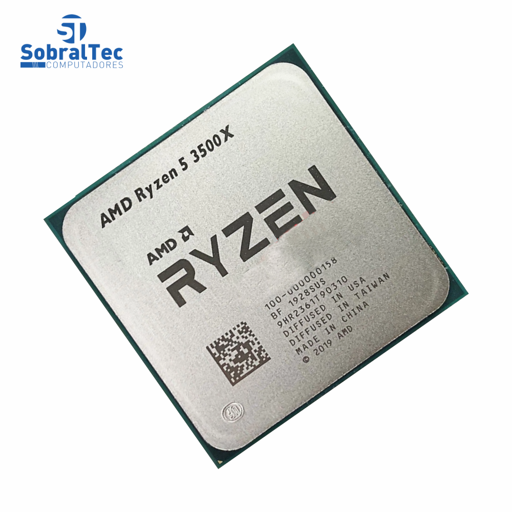 Processador AMD Ryzen 5 3500X Cache 32MB 3.6GHZ, AMD, 100-100000031 S/BOX