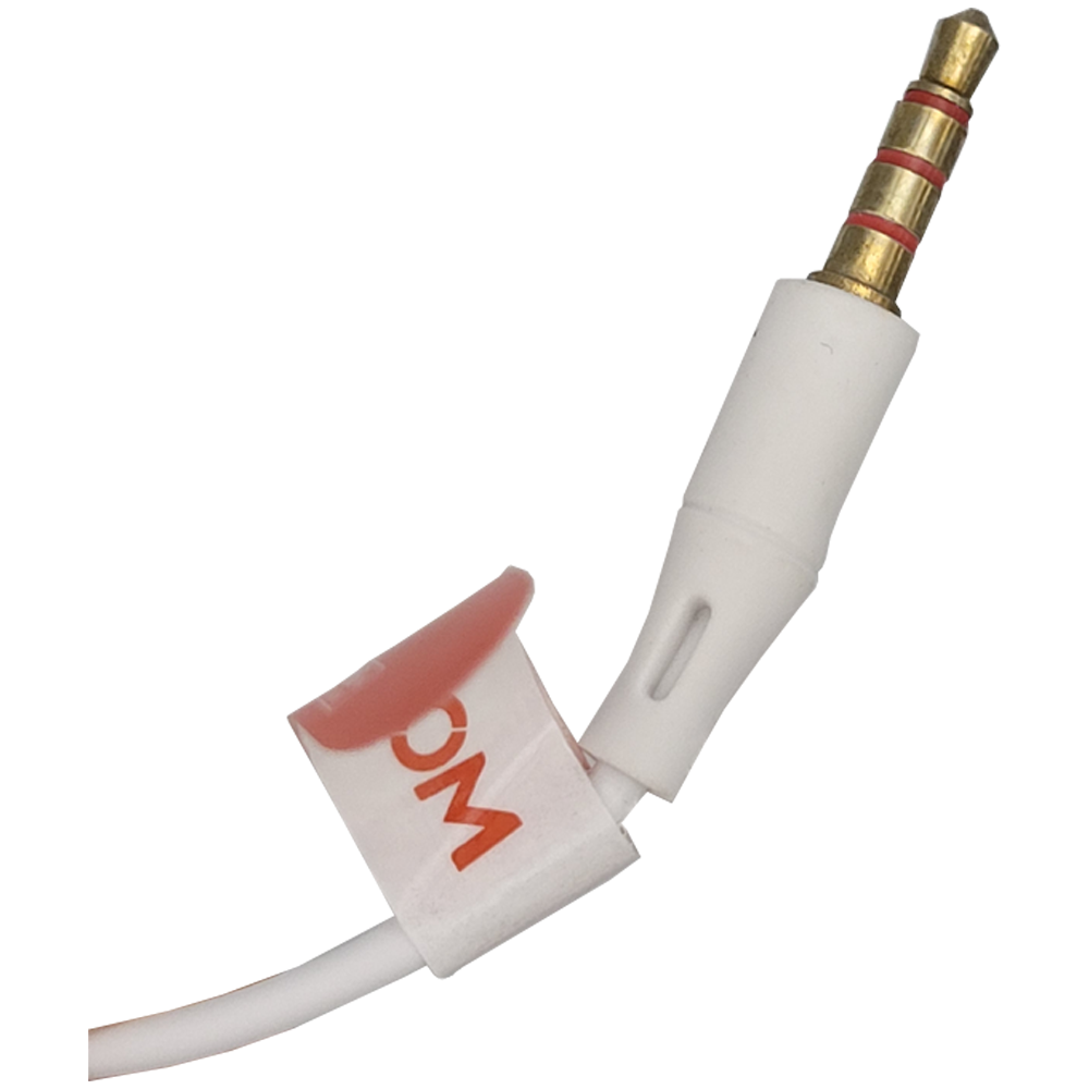 Fone De Ouvido Estéreo Com Microfone Kapbom - KA-727 - Branco