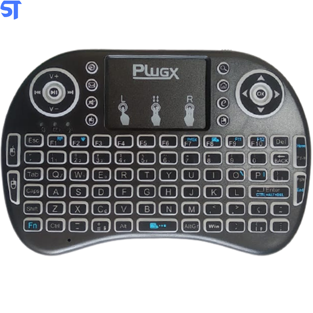 Mini Teclado Com Touchpad Plugx P-18
