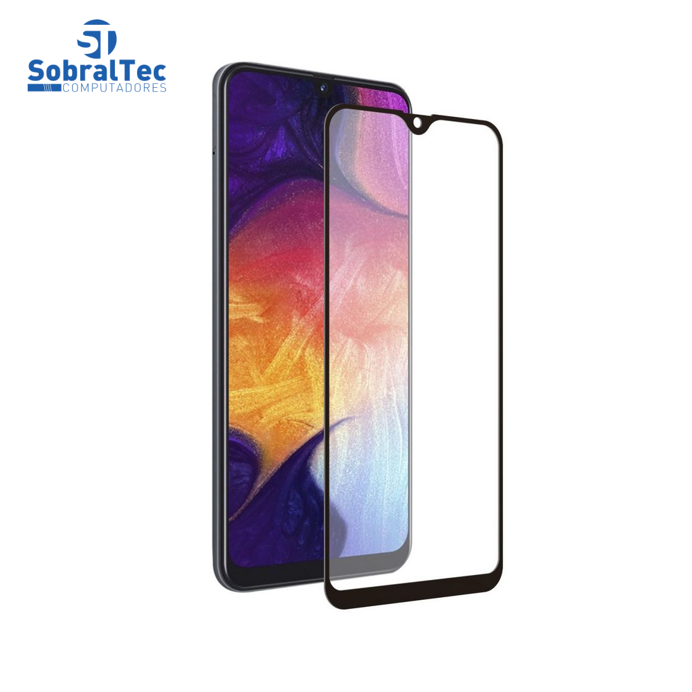 Película Protetora De Vidro 3D Temperada Para Celular A10, A10s