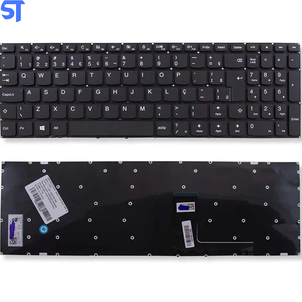 Teclado para Notebook Lenovo Ideapad 310-15isk | Preto Abnt2 (80Uh0000Br) Sn20K82487