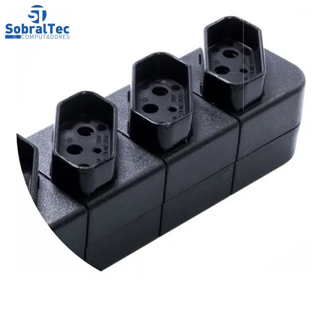 Protetor Eletrico Super Premium 6 Tomadas 5 Metros Emplac