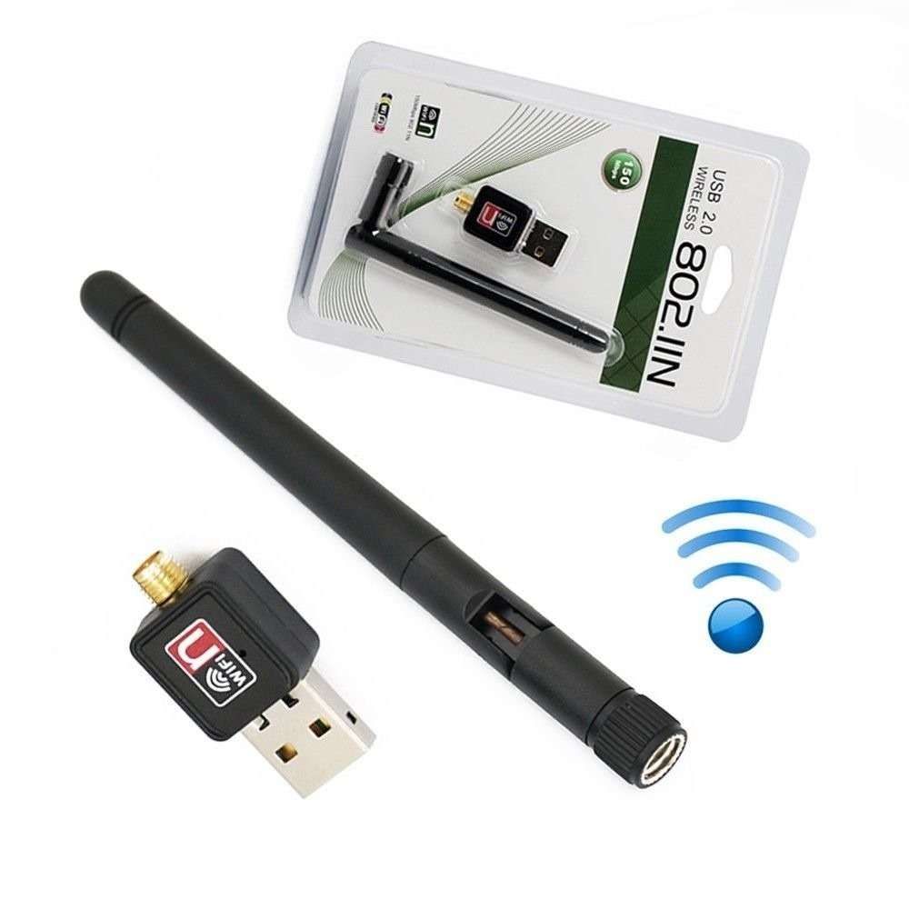 Adaptador Wi-Fi Usb Com Antena 802.iin 1200 mbps Wireless