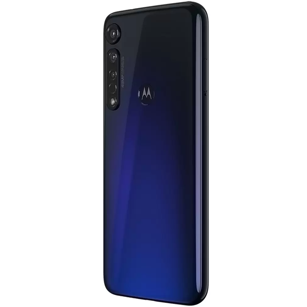Smartphone Motorola G8 Plus 64GB - XT2019 Azul Safira 4G - 4GB RAM Tela 6,3” Câm. Tripla + Câm. Selfie 25MP
