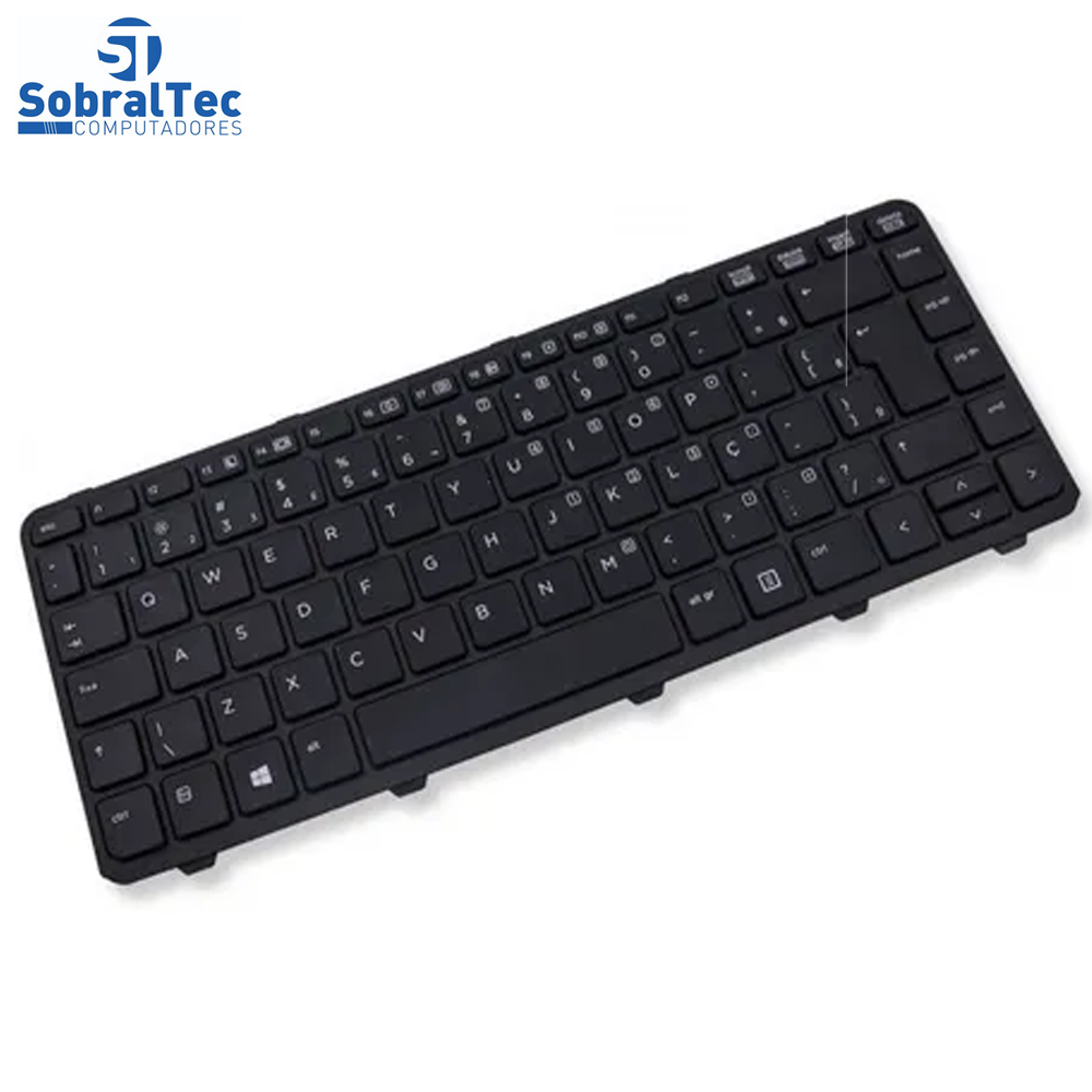 Teclado Notebook Compativel Com Hp Probook 430 G2 - 440 G1 - 440 - Black - Br - Frame
