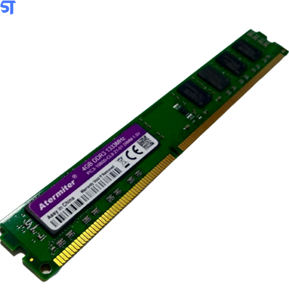 Memoria Ram Desktop DDR3 4GB 1333MHz Atermiter - PC3 10600-CL9 21-01
