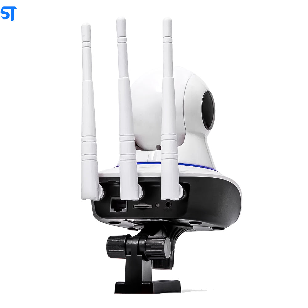 Camera Ip Wifi 360 Graus Com Visão Noturna e Microfone Ípega KP-CA127