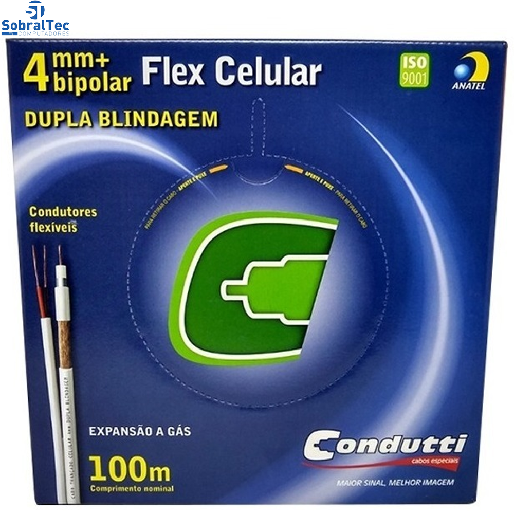 Cabo Ira 4m 750hm 80% Flf Bip 2x26 DftV Condutti 100m