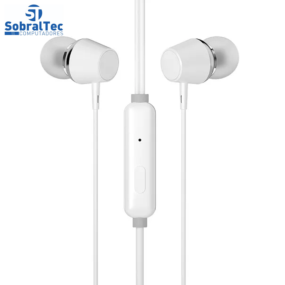 Fone de Ouvido INTRA Auricular DHE-7000 Branco HP