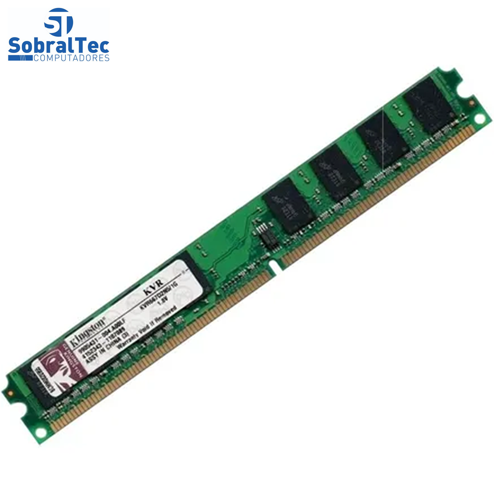 Memoria Ram Deskop DDR2 1GB Kingston KVR667D2N5/1G Usada