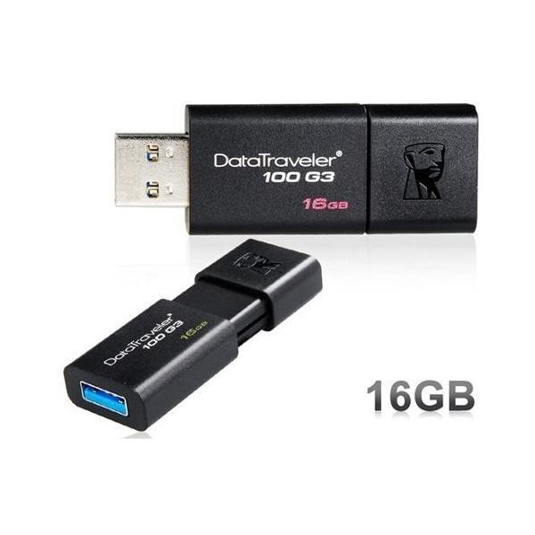 Pen Drive Kingston DataTraveler USB 3.0 16GB - DT100G3/16GB