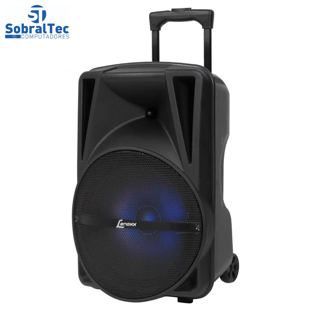 Caixa de Som Bluetooth Lenoxx CA 340 - Amplificada 300W USB