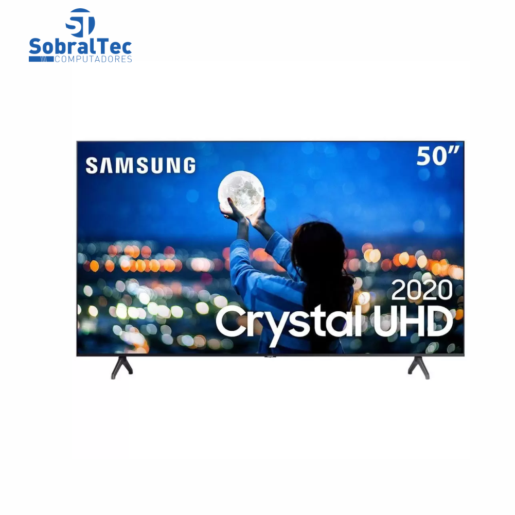 Smart TV Samsung 50 Polegadas UHD 4K Cristal WiFi - USB- HDMI - UN50TU7000GXZD