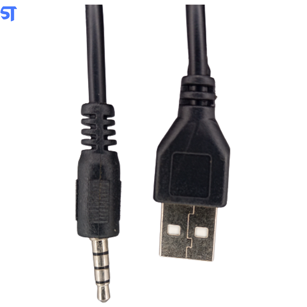 Cabo Usb Para P2 Lelong Preto - Le-1004