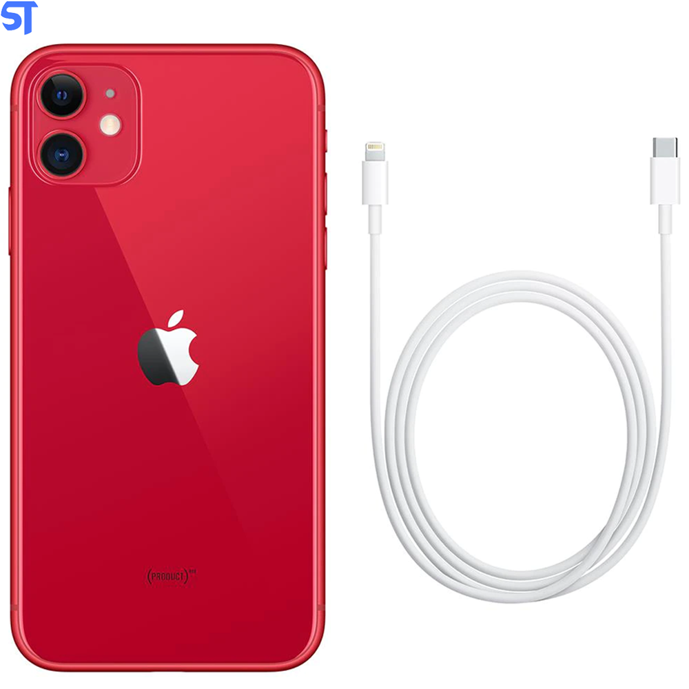 iPhone 11 ,128 GB  Tela de 6,1”, 4G, e Câmera de 12 MP - MHDK3BR/A - Vermelho -Apple