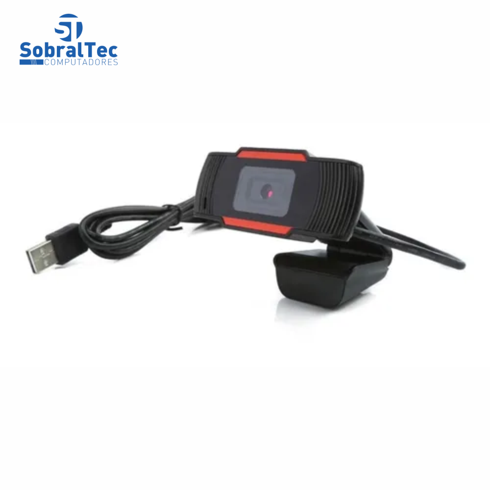 Webcam Full HD 1080 Pixels USB 2.0 Com Microfone Embutido Plug And Play AOSAIDI