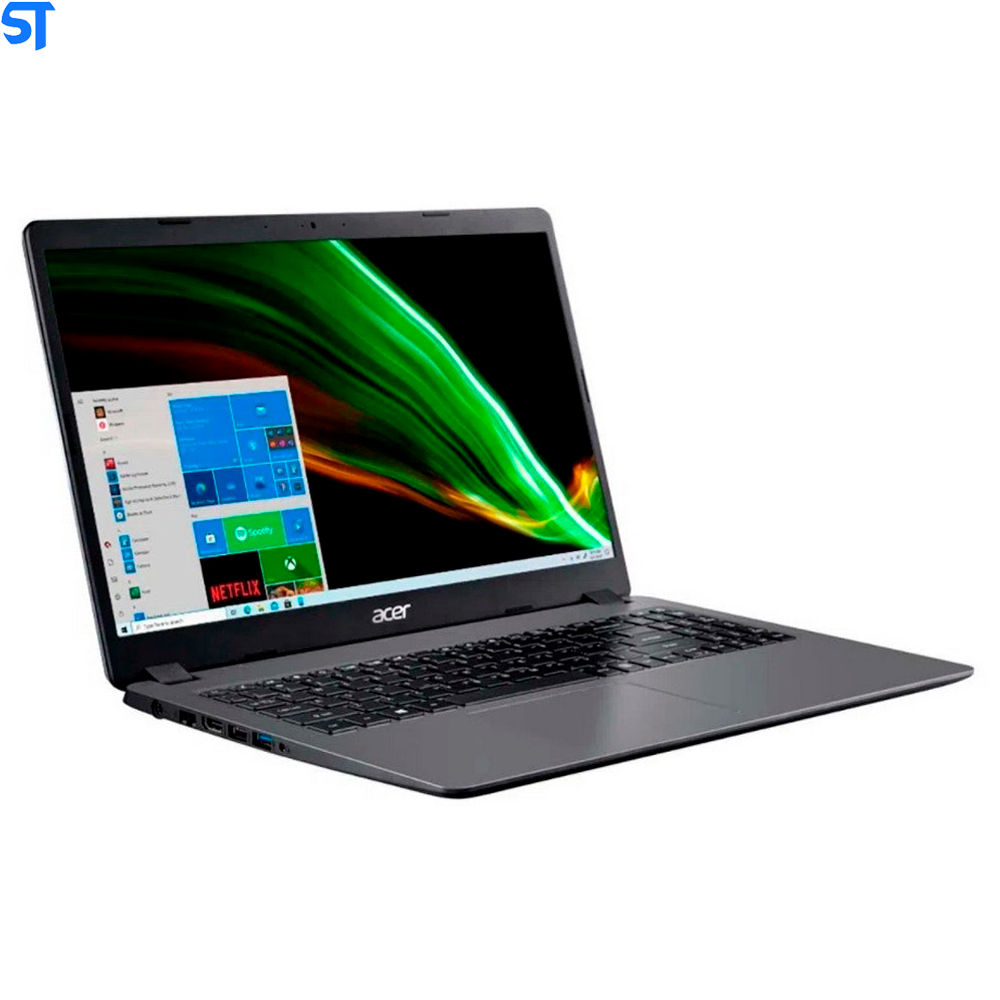 Notebook Acer Aspire 3 A315-56-356Y Intel Core i3 10ª Gen 4GB 256GB SSD 15,6' FHD Windows 10 Home